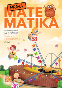 Hravá Matematika 3 2.diel - pracovný zošit