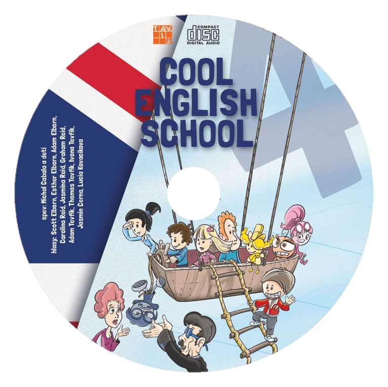 COOL ENGLISH SCHOOL 4 - audio CD
