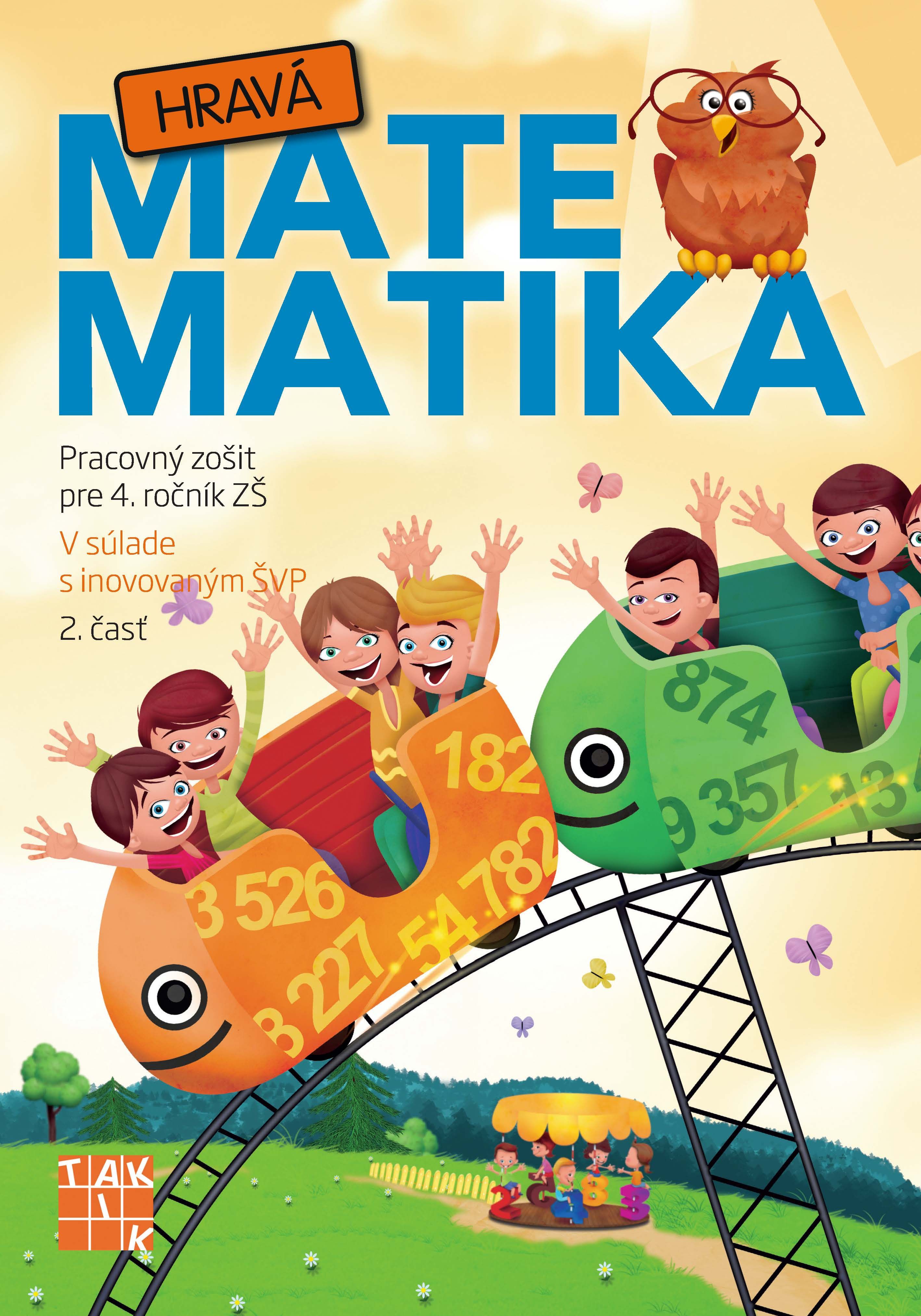 Hravá Matematika 4 2.diel - pracovný zošit