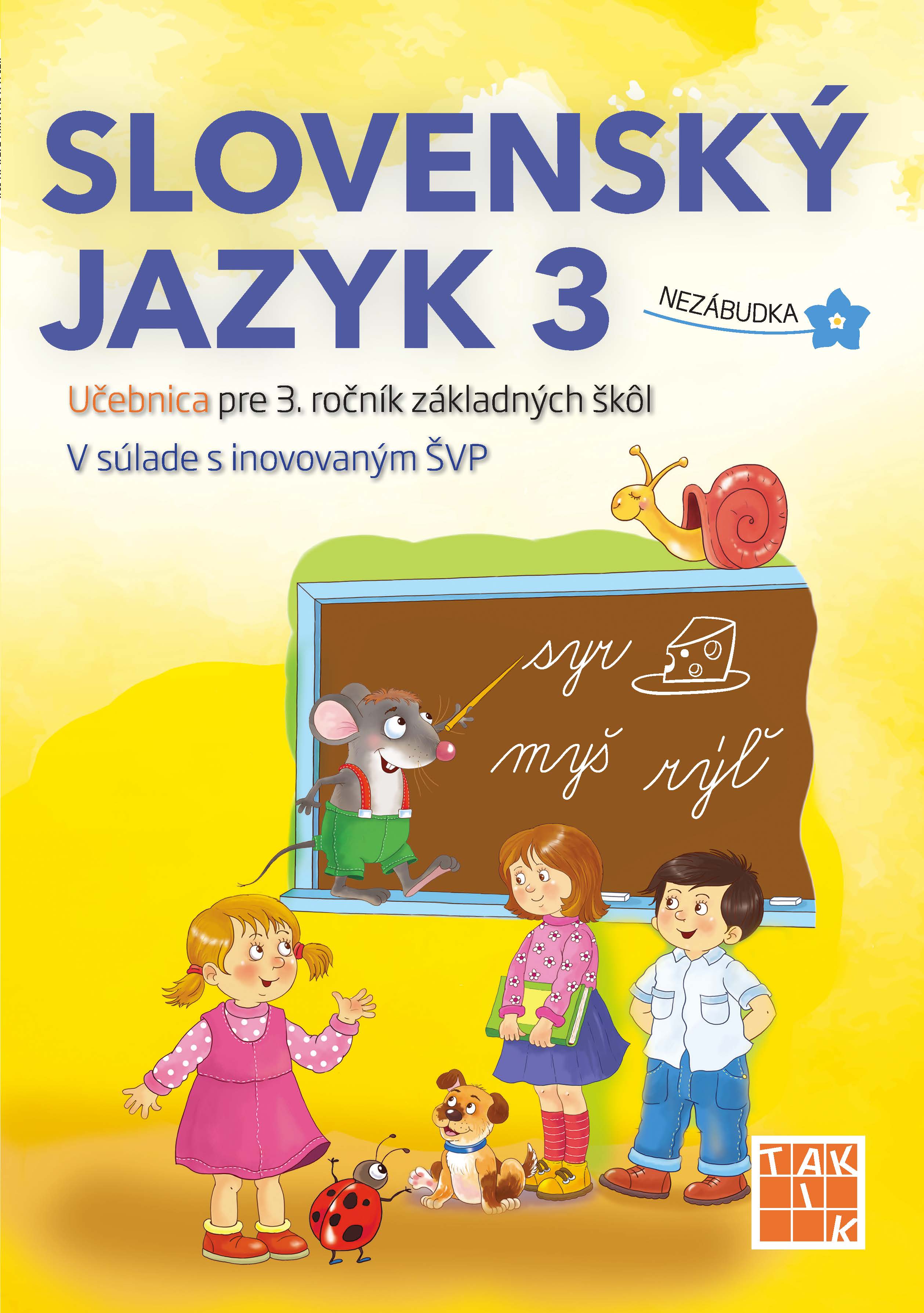 Slovenčina Nezábudka 3 - učebnica
