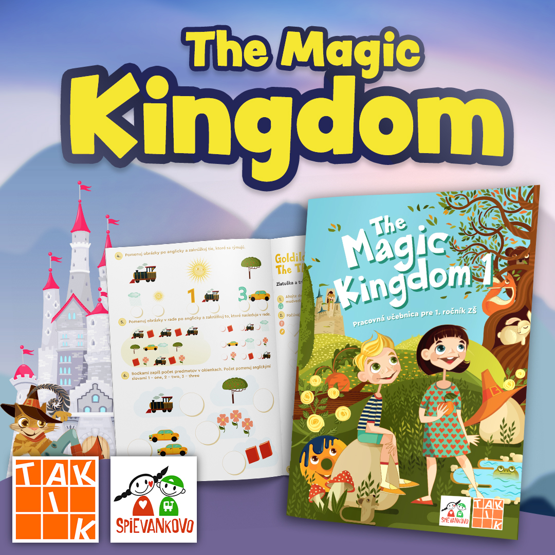 Zoznámte sa s angličtinou s rozprávkovou novinkou The Magic Kingdom 1!