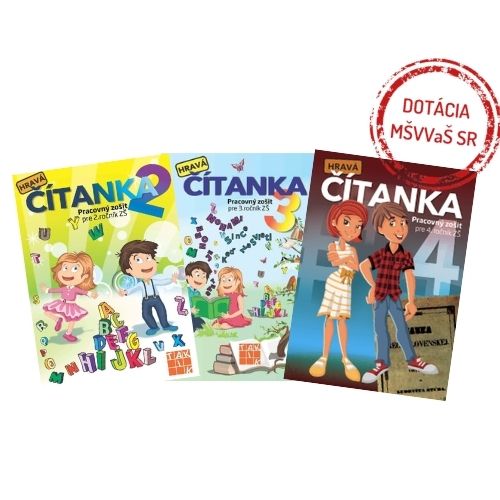 Hravá čítanka 2,3,4