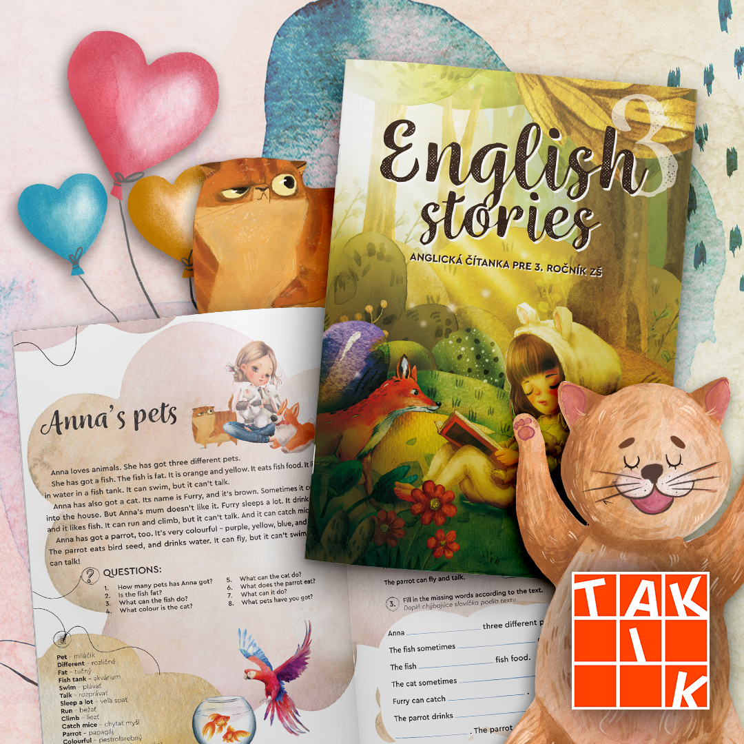 Nová edícia English stories: Zážitkové čítanie a hravé spoznávanie angličtiny pre malých školákov!