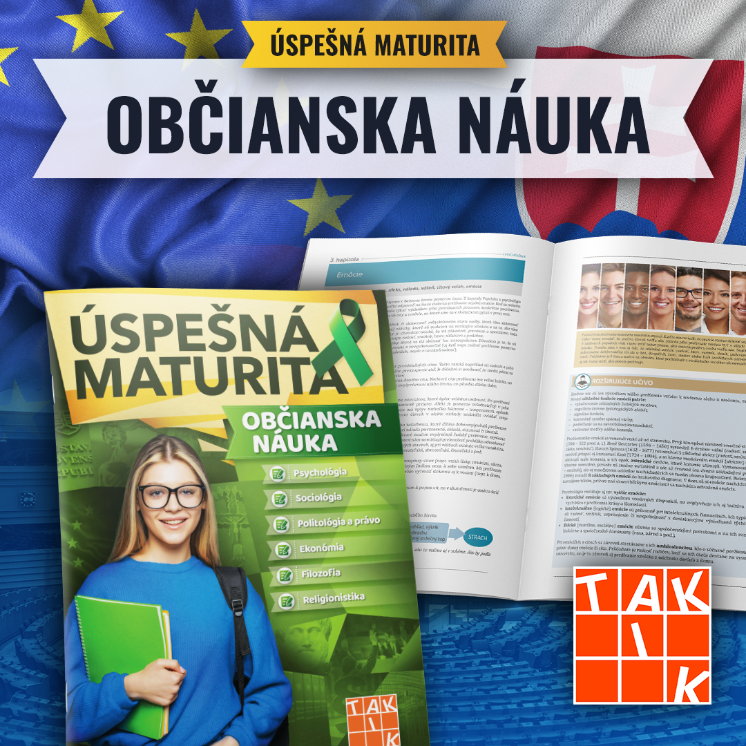 Edíciu Úspešná maturita doplnila Občianska náuka!