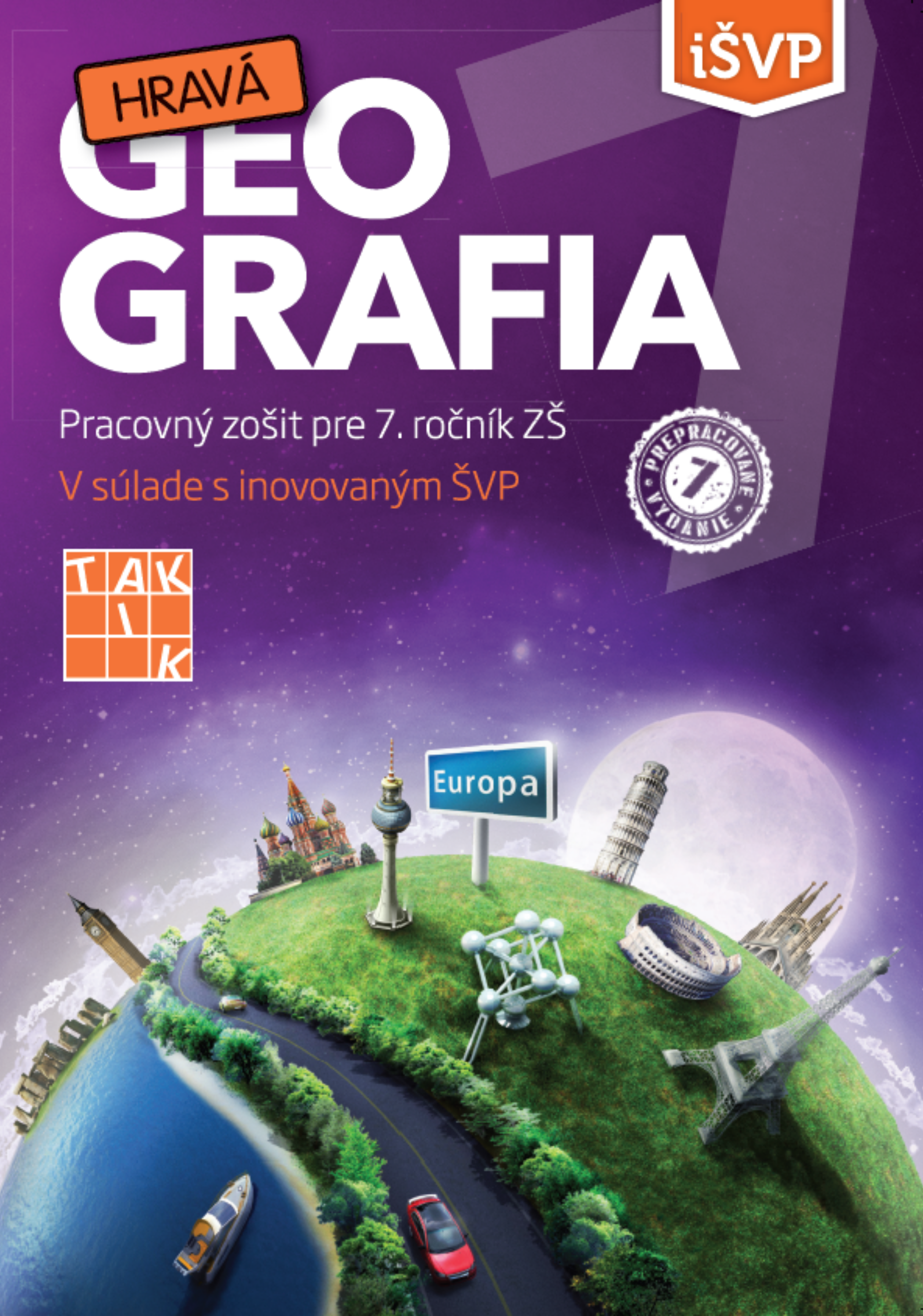 Hravá geografia 7 + mapa - pracovný zošit