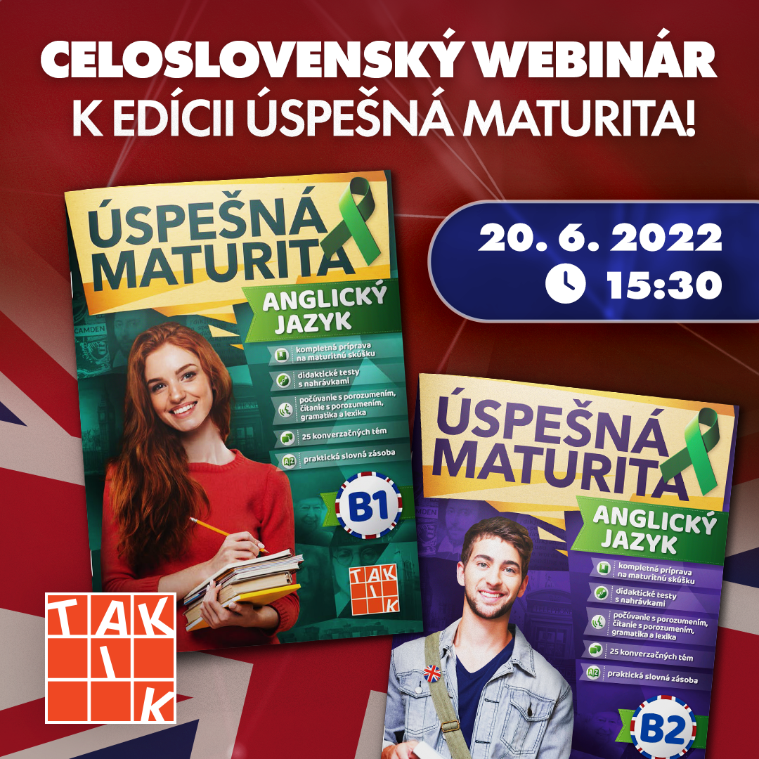 Celoslovenský webinár k edícii Úspešná maturita!