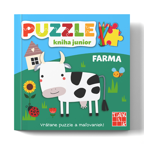 Puzzle kniha junior - Farma