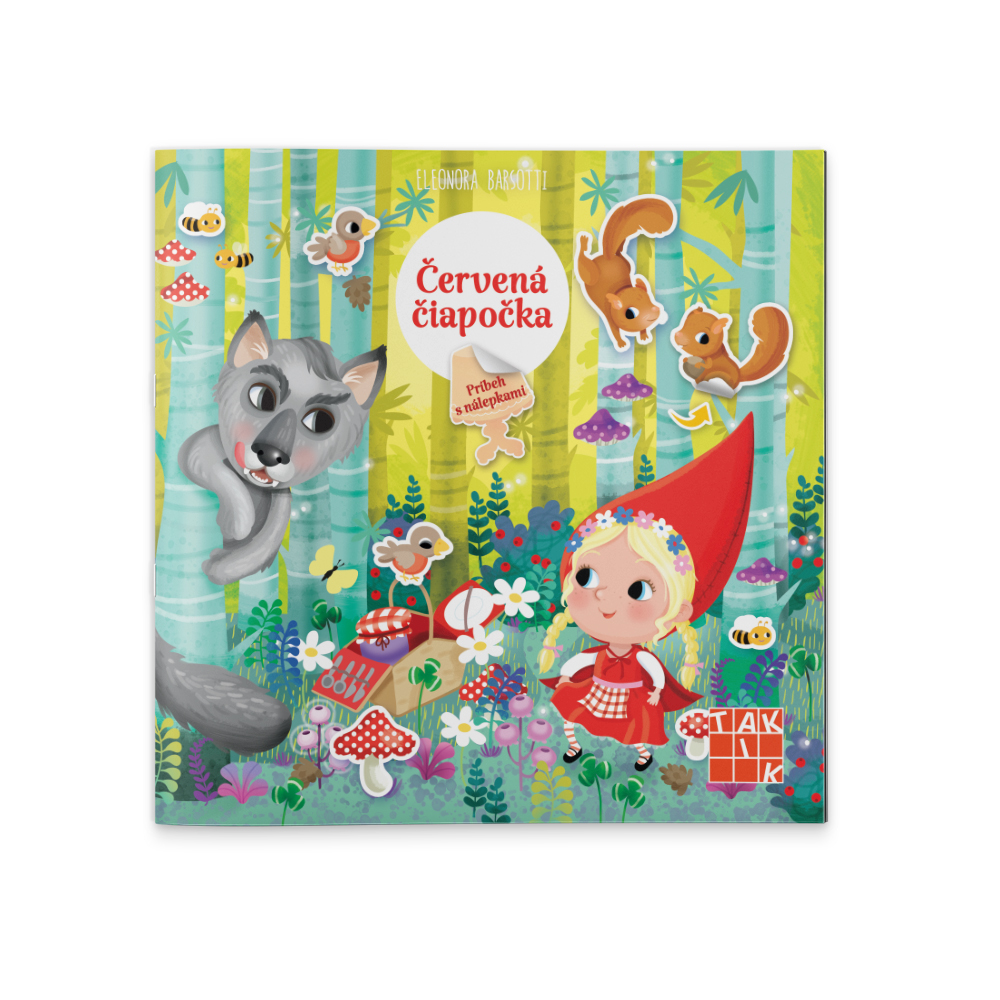 Červená čiapočka - príbeh s nálepkami Červená čiapočka - príbeh s nálepkami