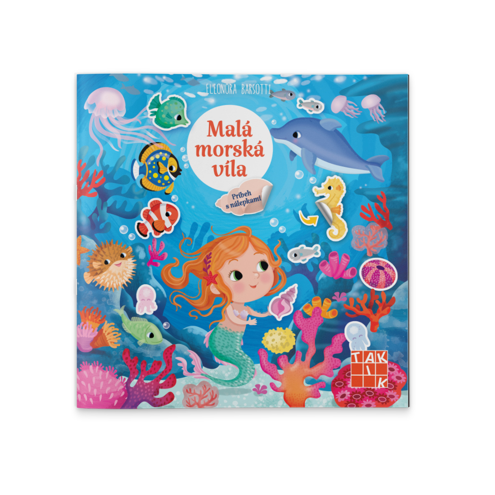 Malá morská víla - príbeh s nálepkami Malá morská víla - príbeh s nálepkami