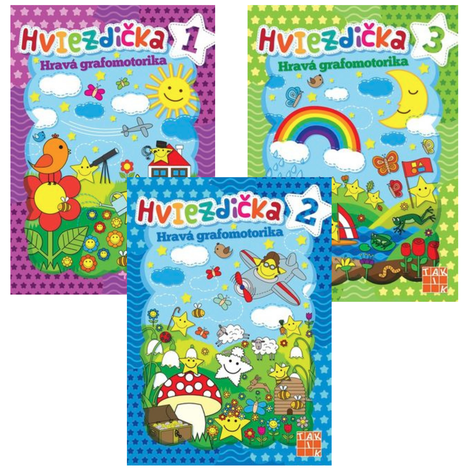 Akciový balíček Hviezdička 1,2,3 Akciový balíček Hviezdička 1,2,3