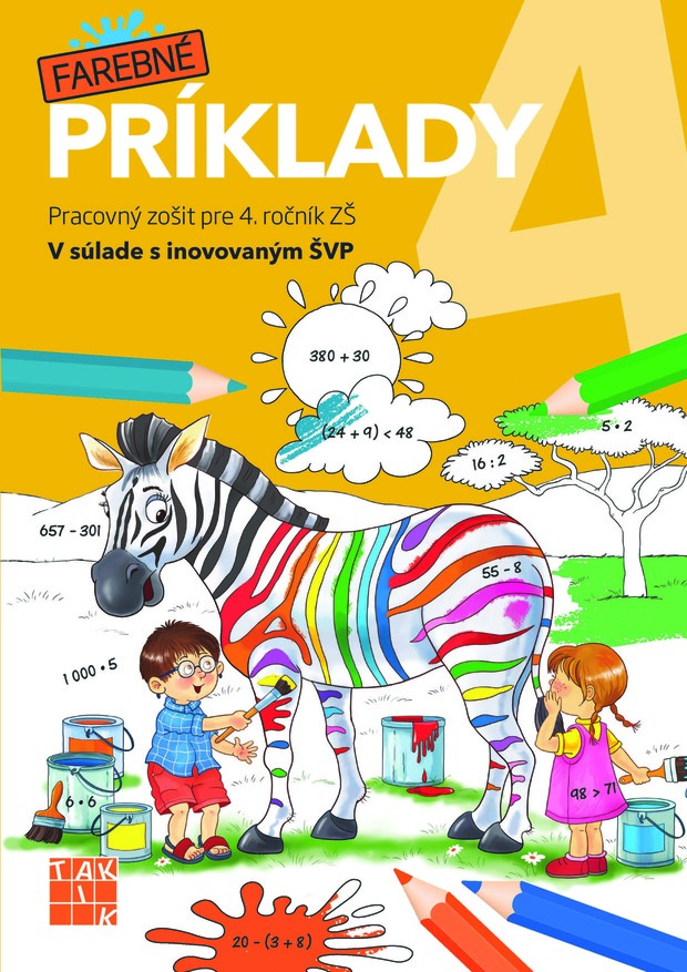 Farebné príklady 4 - pracovný zošit