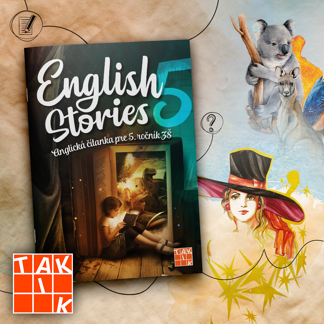 Obľúbené anglické čítanky English stories už aj pre druhý stupeň!