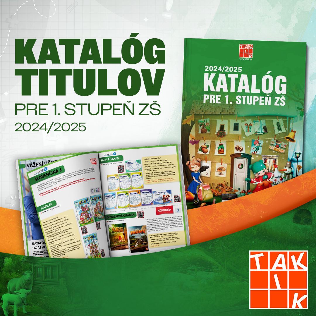 Katalóg pre 1. stupeň ZŠ opäť s úžasnými novinkami!