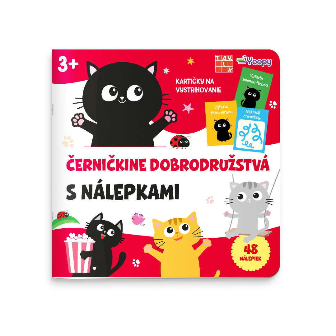 Černičkine dobrodružstvá s nálepkami Černičkine dobrodružstvá s nálepkami
