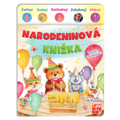 Narodeninová knižka - Všetko najlepšie! Narodeninová knižka - Všetko najlepšie!