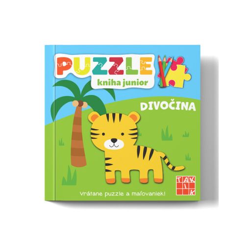 Puzzle kniha junior - Divočina Puzzle kniha junior - Divočina