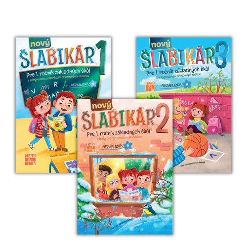 Balík Nový Šlabikár Nezábudka (1,2,3)