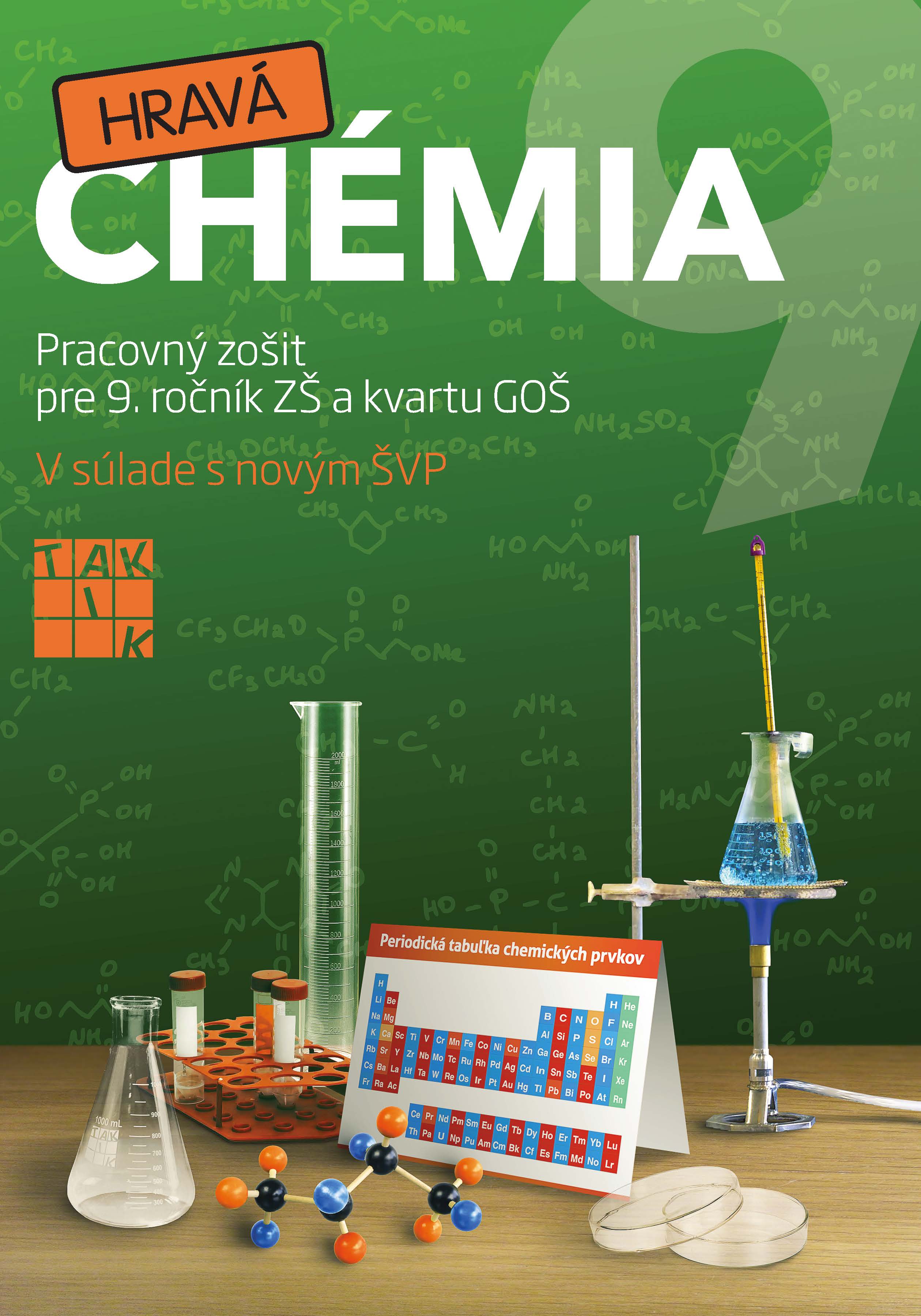 Hravá chémia 9 - pracovný zošit - DOPREDAJ