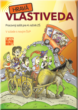 Hravá Vlastiveda 4 + mapa -DOPREDAJ Hravá Vlastiveda 4 + mapa -DOPREDAJ