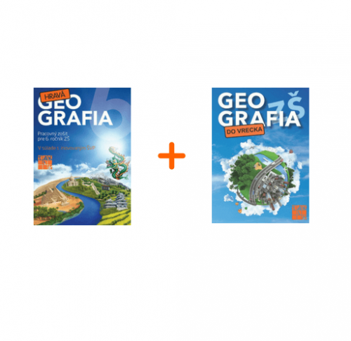 Hravá geografia 6 + Geografia do vrecka Hravá geografia 6 + Geografia do vrecka
