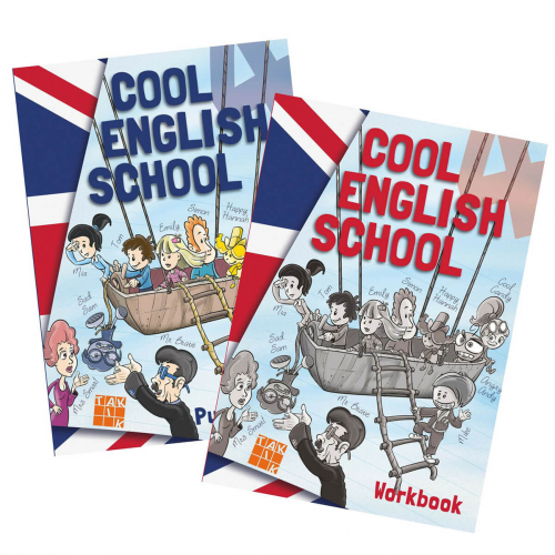COOL ENGLISH SCHOOL 4 - učebnica a pracovný zošit 