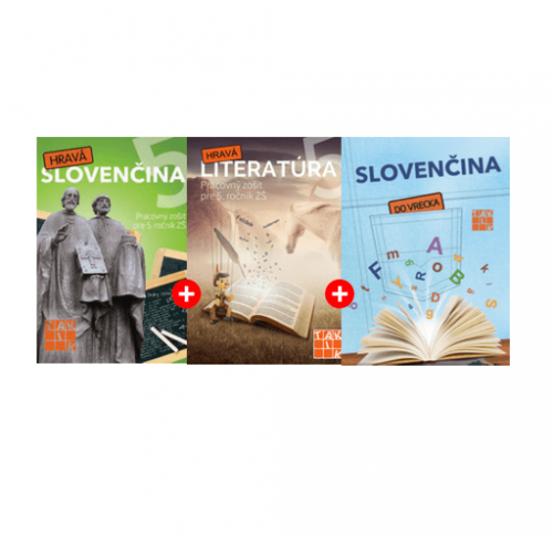 Hravá slovenčina a literatúra 5 + Slovenčina do vrecka Hravá slovenčina a literatúra 5 + Slovenčina do vrecka