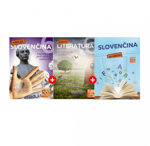Hravá slovenčina a literatúra 6 + Slovenčina do vrecka