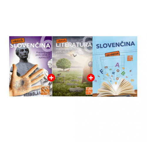 Hravá slovenčina a literatúra 6 + Slovenčina do vrecka Hravá slovenčina a literatúra 6 + Slovenčina do vrecka