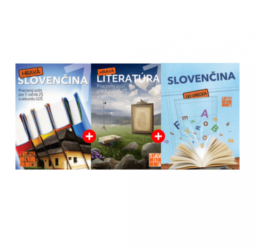 Hravá slovenčina a literatúra 7 + Slovenčina do vrecka Hravá slovenčina a literatúra 7 + Slovenčina do vrecka