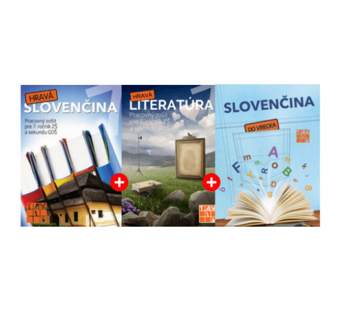 Hravá slovenčina a literatúra 7 + Slovenčina do vrecka