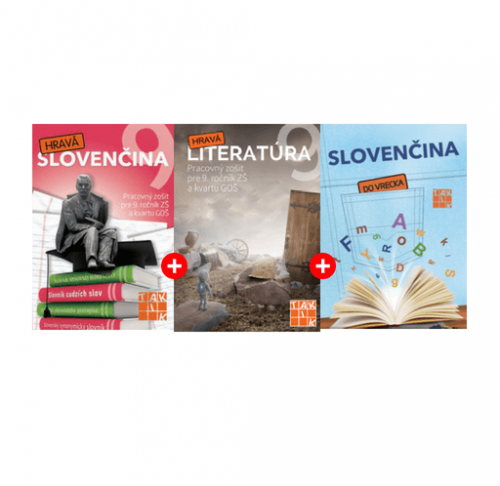 Hravá slovenčina a literatúra 9 + Slovenčina do vrecka