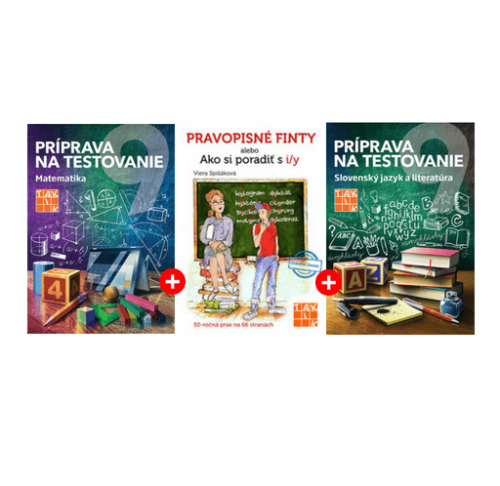 Testovanie slovenský jazyk/literatúra a matematika 9 + Pravopisné finty