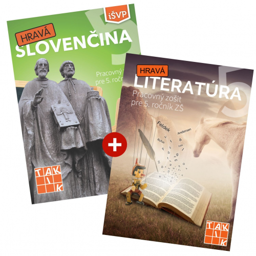 Balík Hravá slovenčina 5 + Hravá literatúra 5