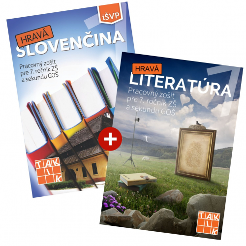 Balík Hravá slovenčina 7 + Hravá literatúra 7