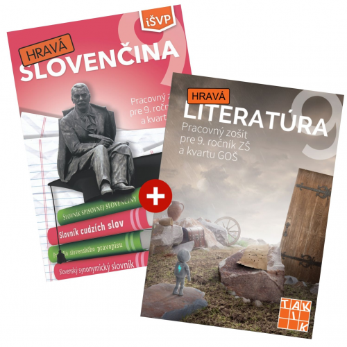 Balík Hravá slovenčina 9 + Hravá literatúra 9