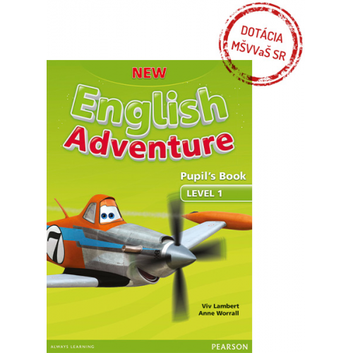 New English Adventure 1 Pupil´s Book w/ DVD Pack - Výpredaj