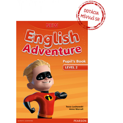 New English Adventure 2 Pupil´s Book w/ DVD Pack - Výpredaj