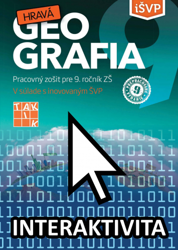 Interaktívny zošit Hravá Geografia 9 (na 1 rok)
