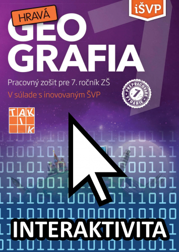Interaktívny zošit Hravá Geografia 7 (na 1 rok)