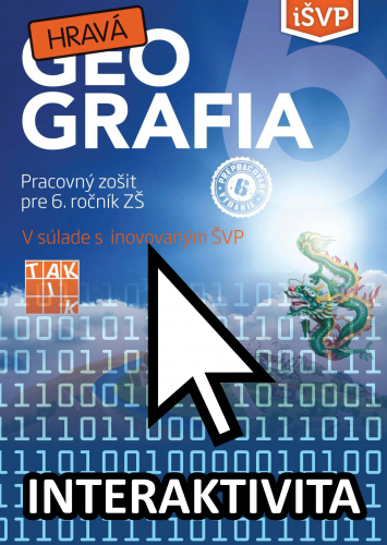 Interaktívny zošit Hravá Geografia 6 (na 1 rok)