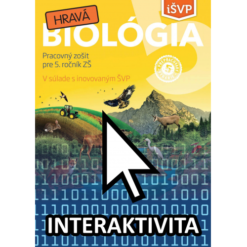 Interaktívny zošit Hravá Biológia 5 (na 1 rok)