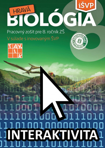 Interaktívny zošit Hravá Biológia 8 (na 1 rok)