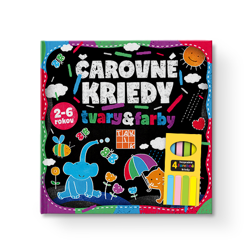 Čarovné kriedy - Tvary & farby