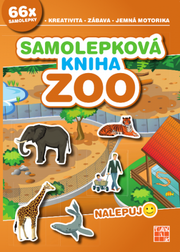 Nalepuj: Samolepková kniha - ZOO