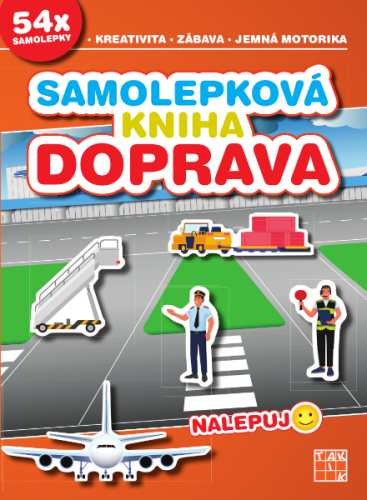 Nalepuj: Samolepková kniha - DOPRAVA