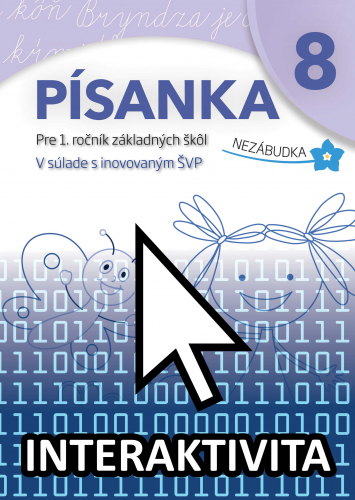 Interaktívny slovenský jazyk - Prvé písmena 8 (na 1 rok)
