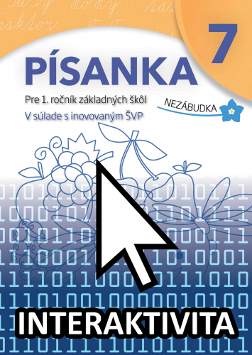 Interaktívny slovenský jazyk - Prvé písmena 7 (na 1 rok)