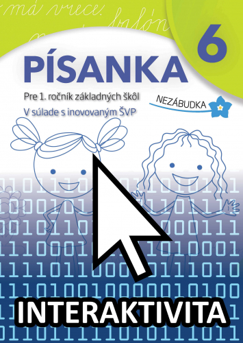 Interaktívny slovenský jazyk - Prvé písmena 6 (na 1 rok)
