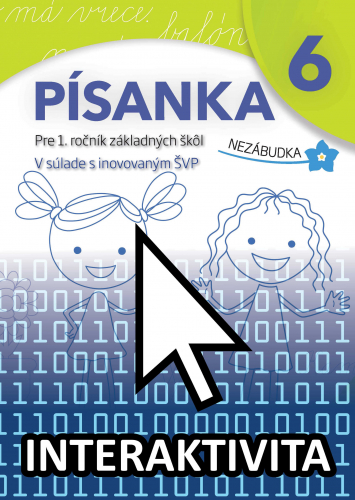Interaktívny slovenský jazyk - Prvé písmena 6 (na 1 rok)