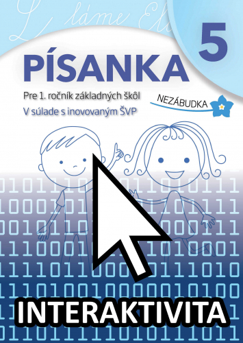 Interaktívny slovenský jazyk - Prvé písmena 5 (na 1 rok)